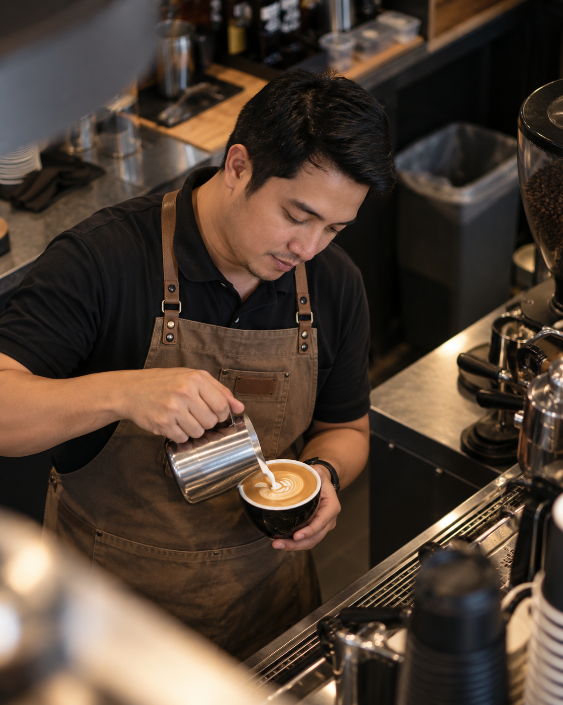 JAPZ Coffee House barista